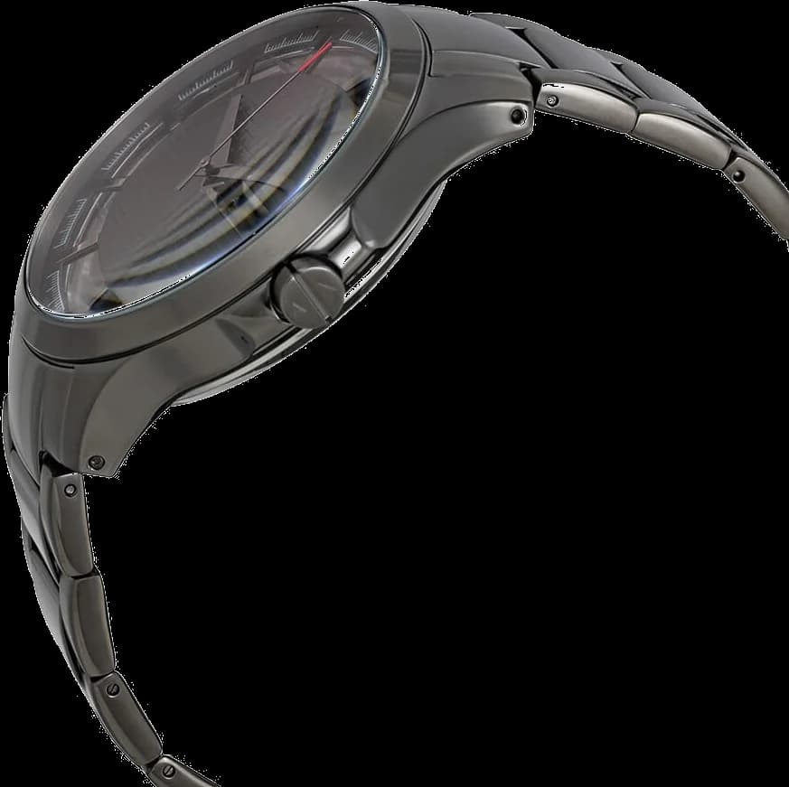 Montre Armani Exchange AX2188 Hampton Cadran Transparent en Acier vue 3