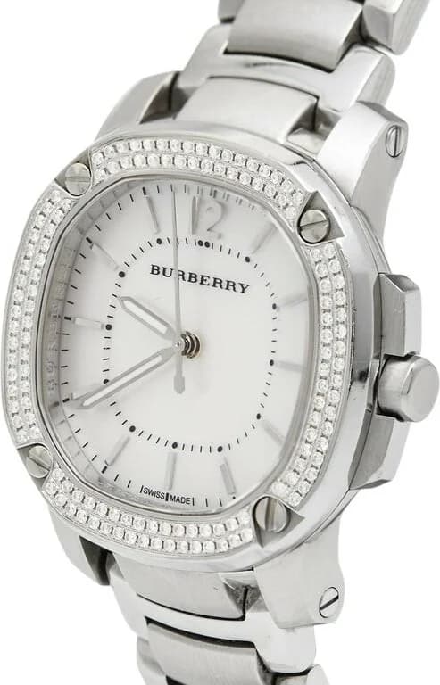Montre Femme Burberry BBY1801 Acier Nacre et Cristaux Swarovski vue 2