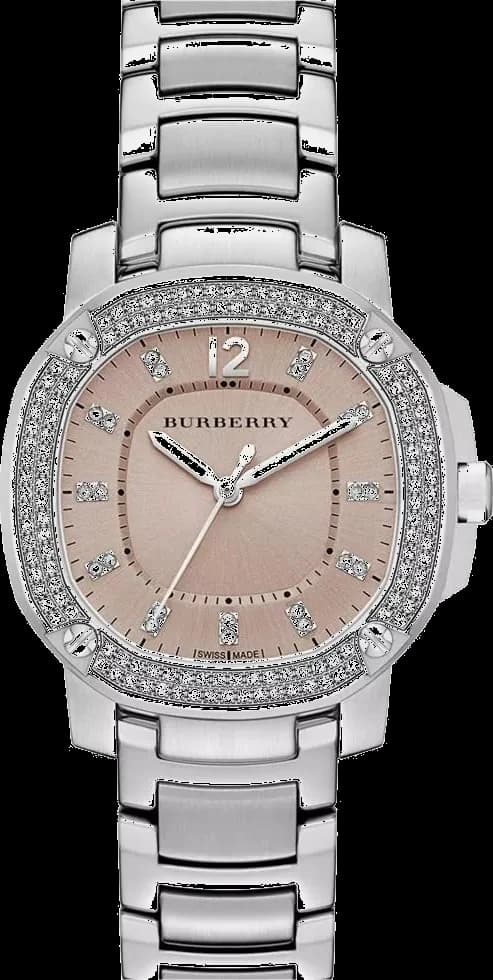 Montre Femme Burberry BBY1803 The Britain Acier et Cristaux Swarovski