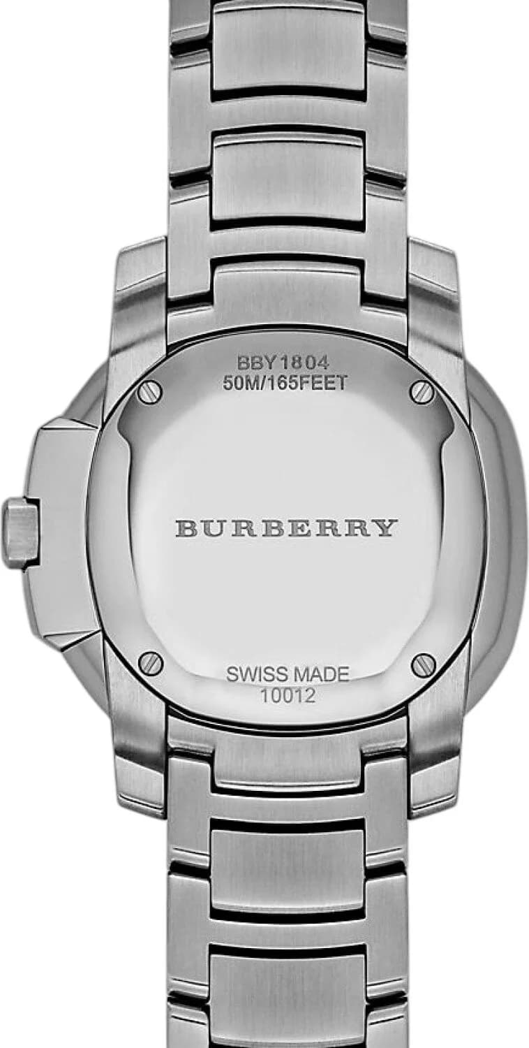 Montre Femme Burberry BBY1804 The Britain Acier Nacre et Cristaux Swarovski vue 3