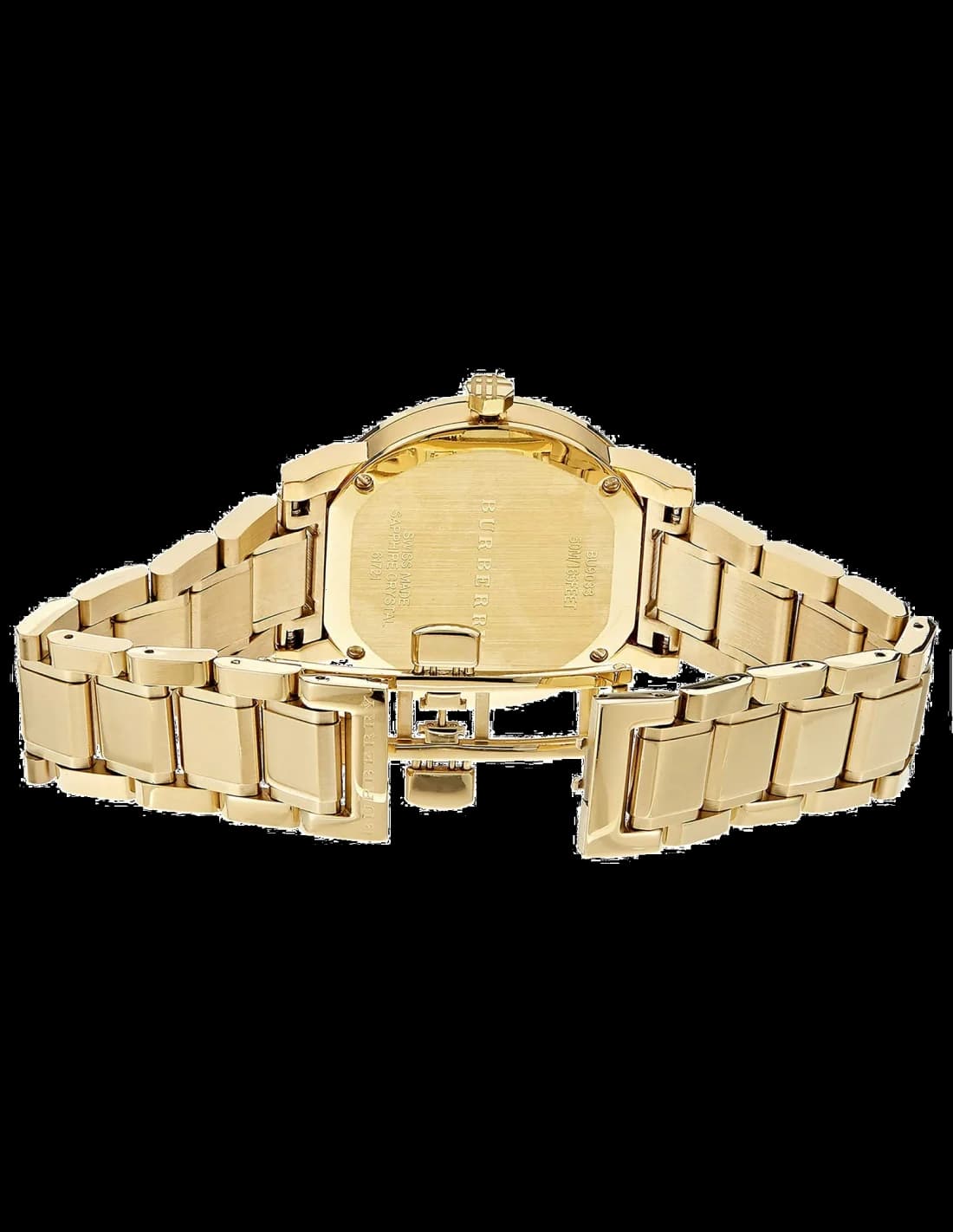 Montre Homme Burberry BU9003 Acier Inoxydable Doré vue 3