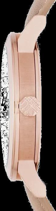 Montre Burberry The City BU9012 Bracelet cuir blanc vue 2