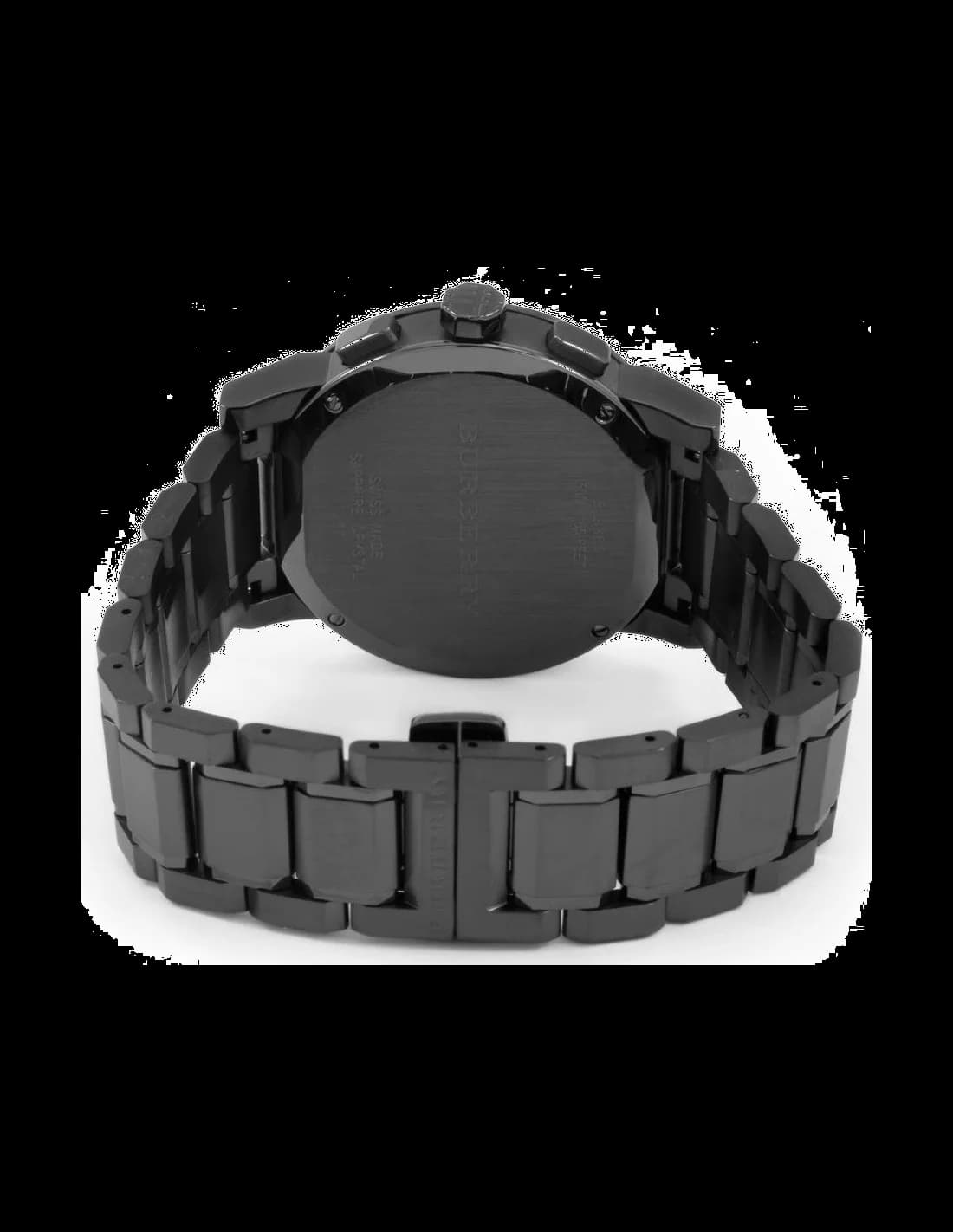 Montre Homme Burberry BU9365 Chronomètre à Cadran Bleu en Acier vue 3