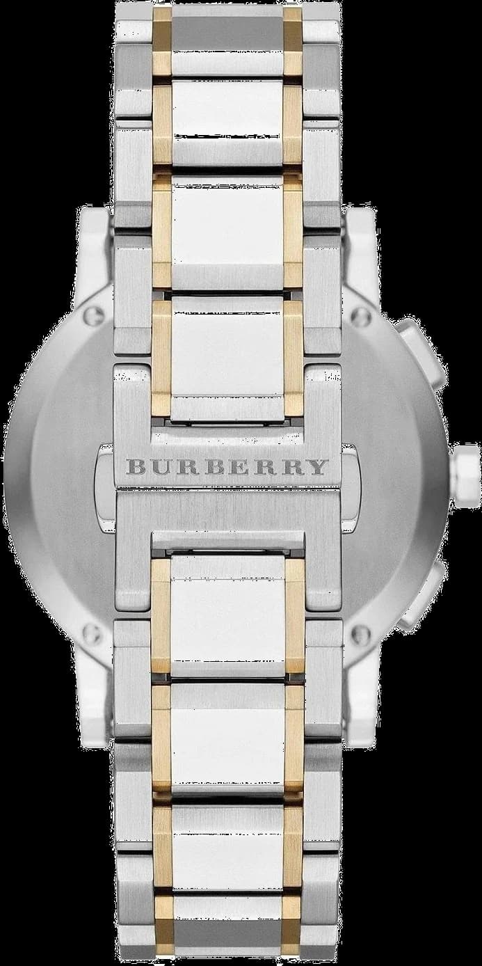 Montre Burberry BU9751 The City Bracelet Acier Bicolore Argent et Or vue 2