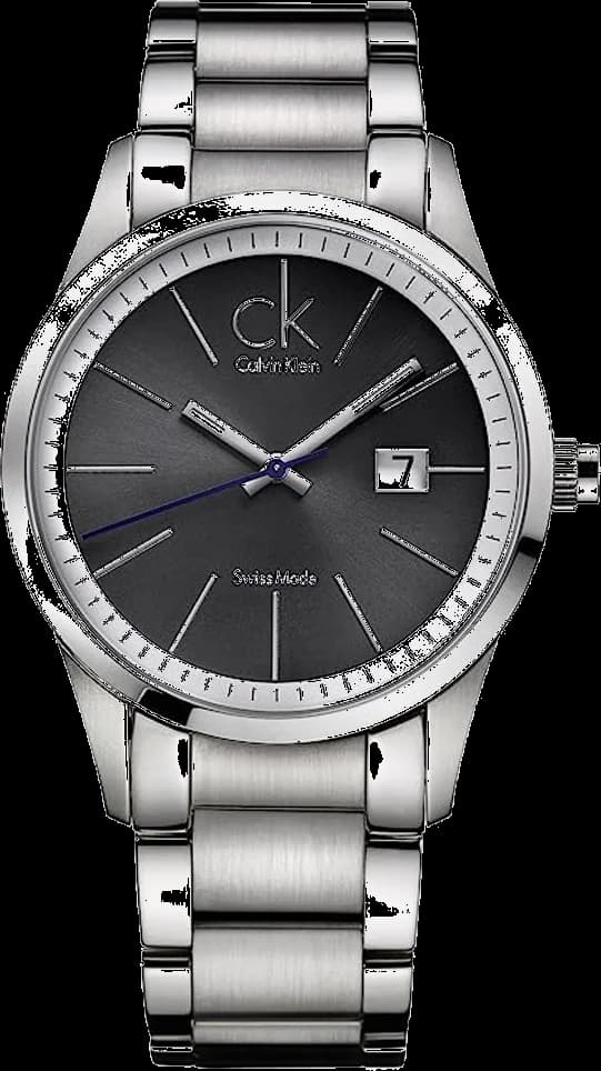 Montre Homme Calvin Klein Bold K2246107 cadran noir bracelet en acier