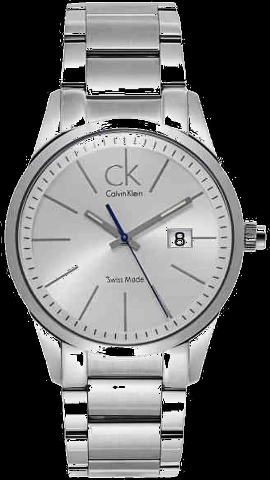 Montre Calvin Klein K2246120 en Acier Inoxydable avec Cadran Noir