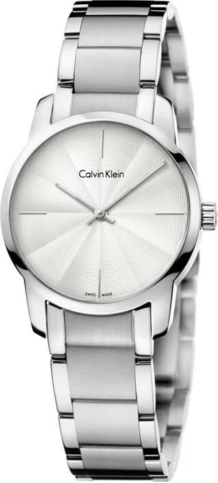 Montre Femme Calvin Klein City K2G23146 Argent Acier Inoxydable 32mm