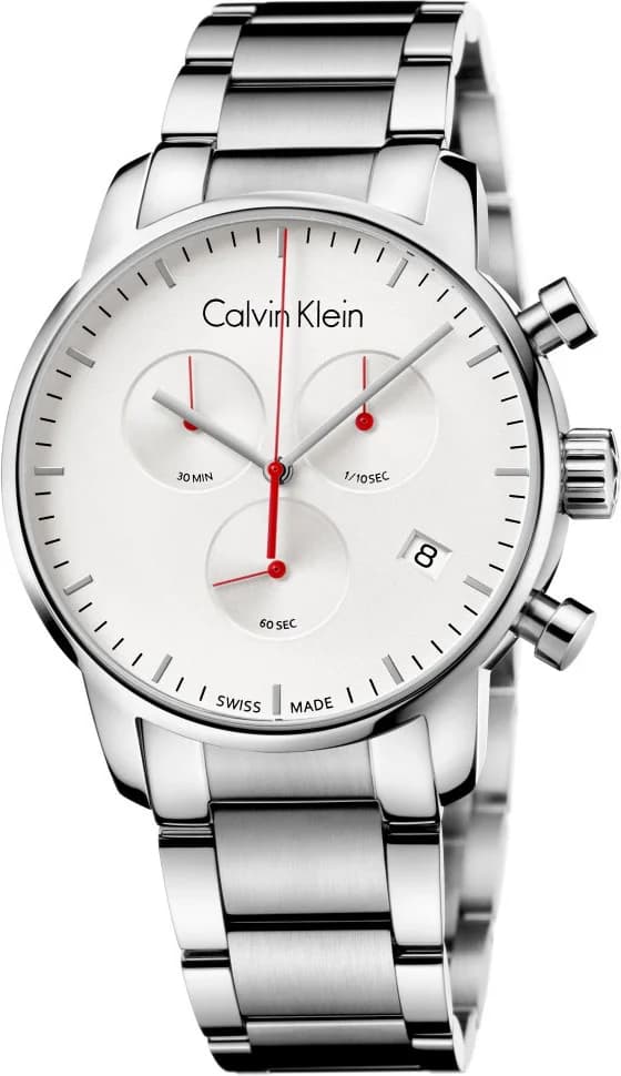 Montre Homme Calvin Klein K2G271Z6 City Acier Noir 43mm