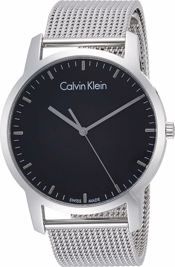Montre Homme Calvin Klein K2G2G121 en Acier et Maille Milanaise