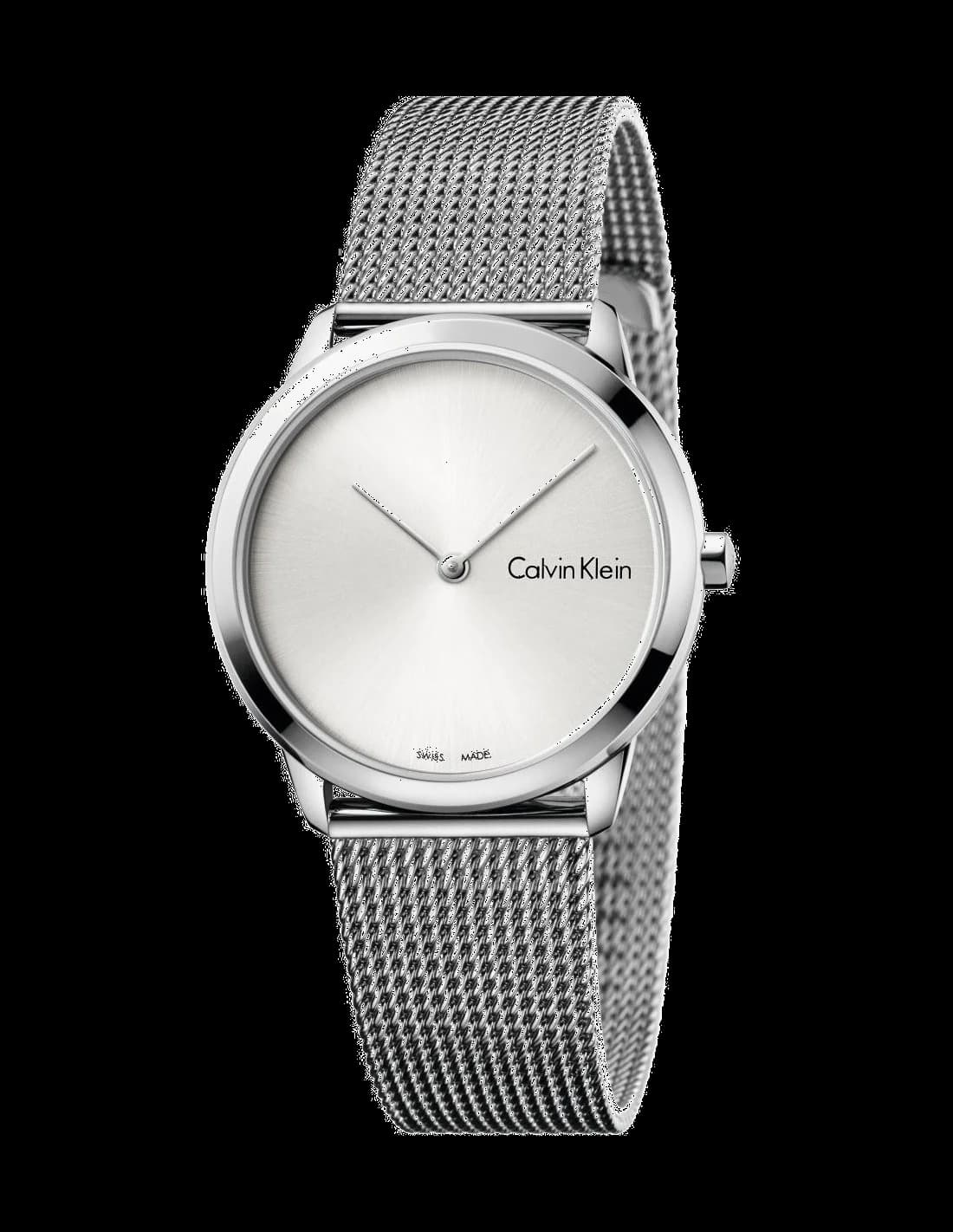 Montre Calvin Klein K3M221Y6 en Acier Inoxydable et Maille Milanaise