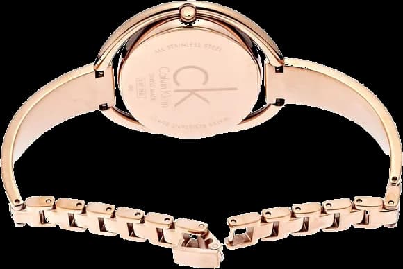 Montre Femme Calvin Klein Impetuous K4F2N616 Acier Rose Gold Ovale vue 3