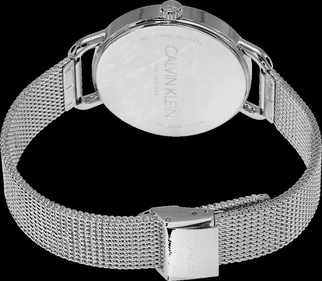 Montre Femme Calvin Klein Even K7B23121 Maille Milanaise Argentée vue 3