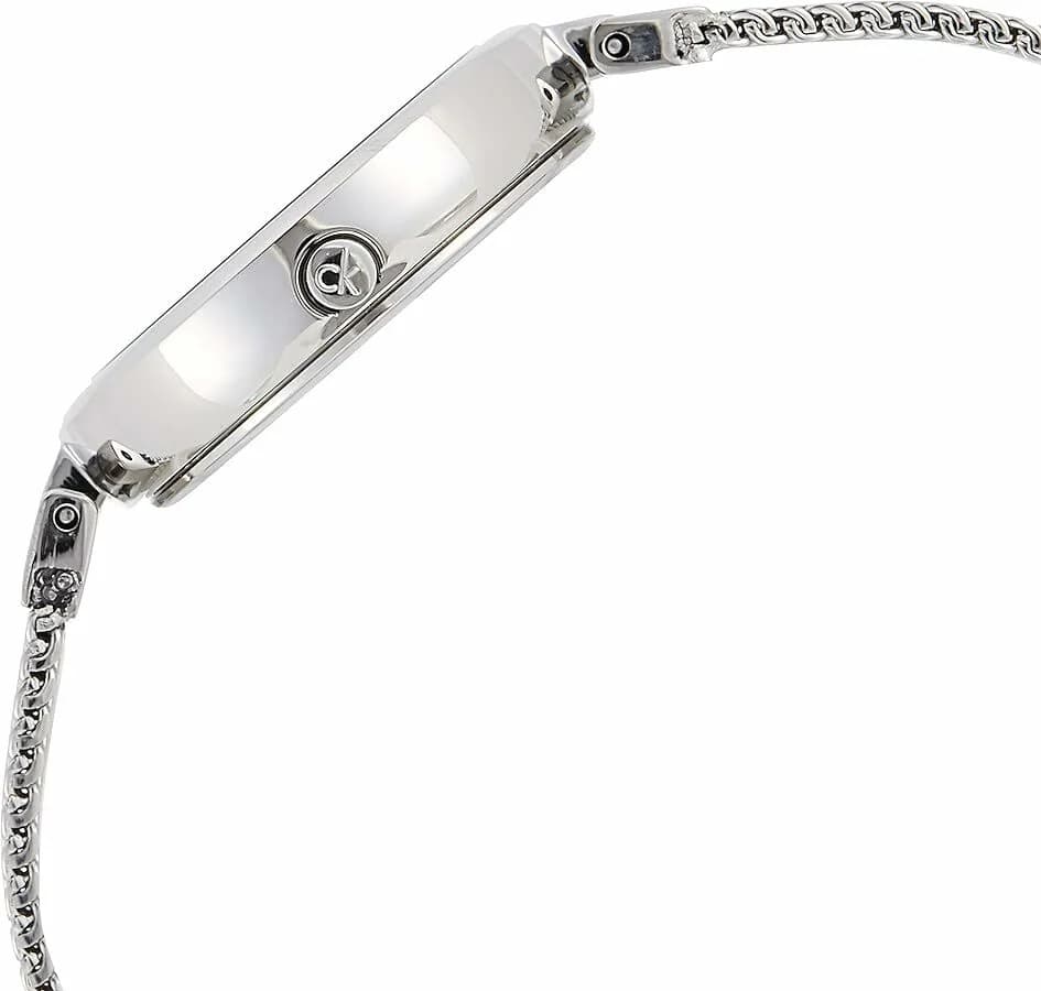 Montre Femme Calvin Klein K8G23126 Maille Milanaise Argentée Swiss Made vue 3