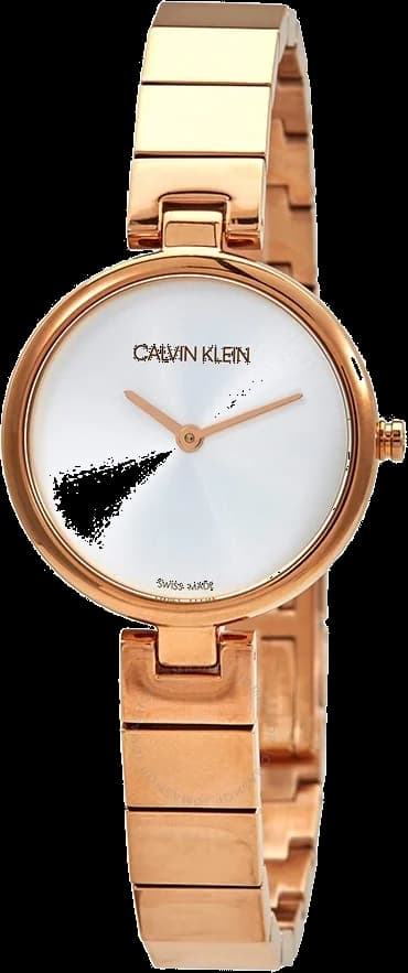 Montre Calvin Klein K8G23646 en acier inoxydable doré rose vue 3