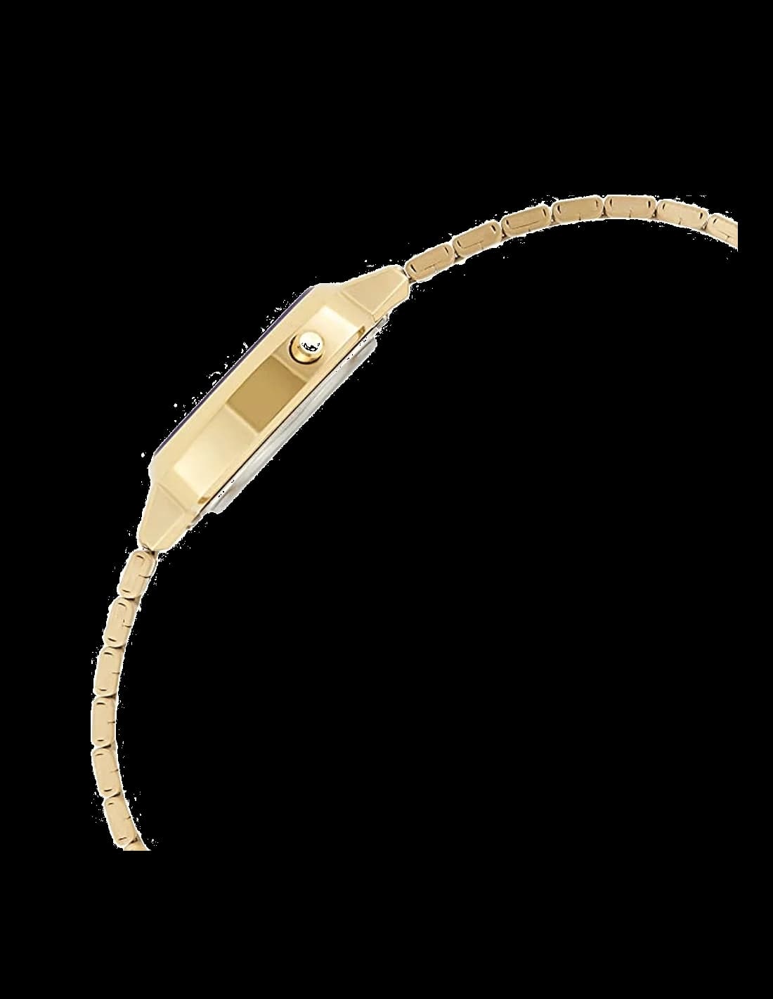 Montre Femme Casio LA670WEGA-6EF Dorée Cadran Violet vue 2