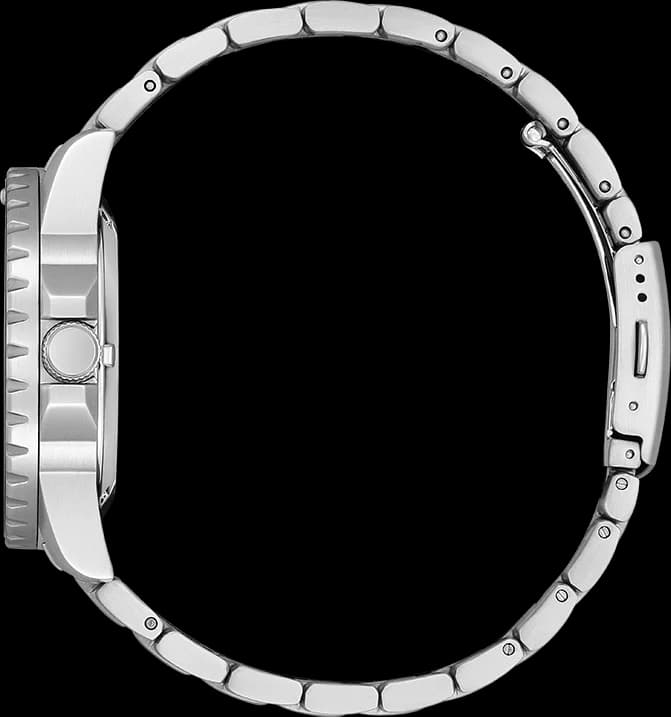 Montre Citizen NJ0171-81A Automatique Sport en Acier avec Cadran Blanc vue 4