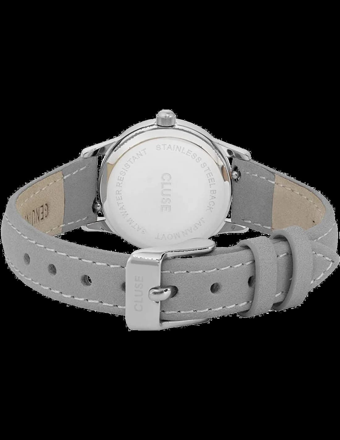 Montre Cluse La Vedette CL50013 Bracelet cuir gris vue 2