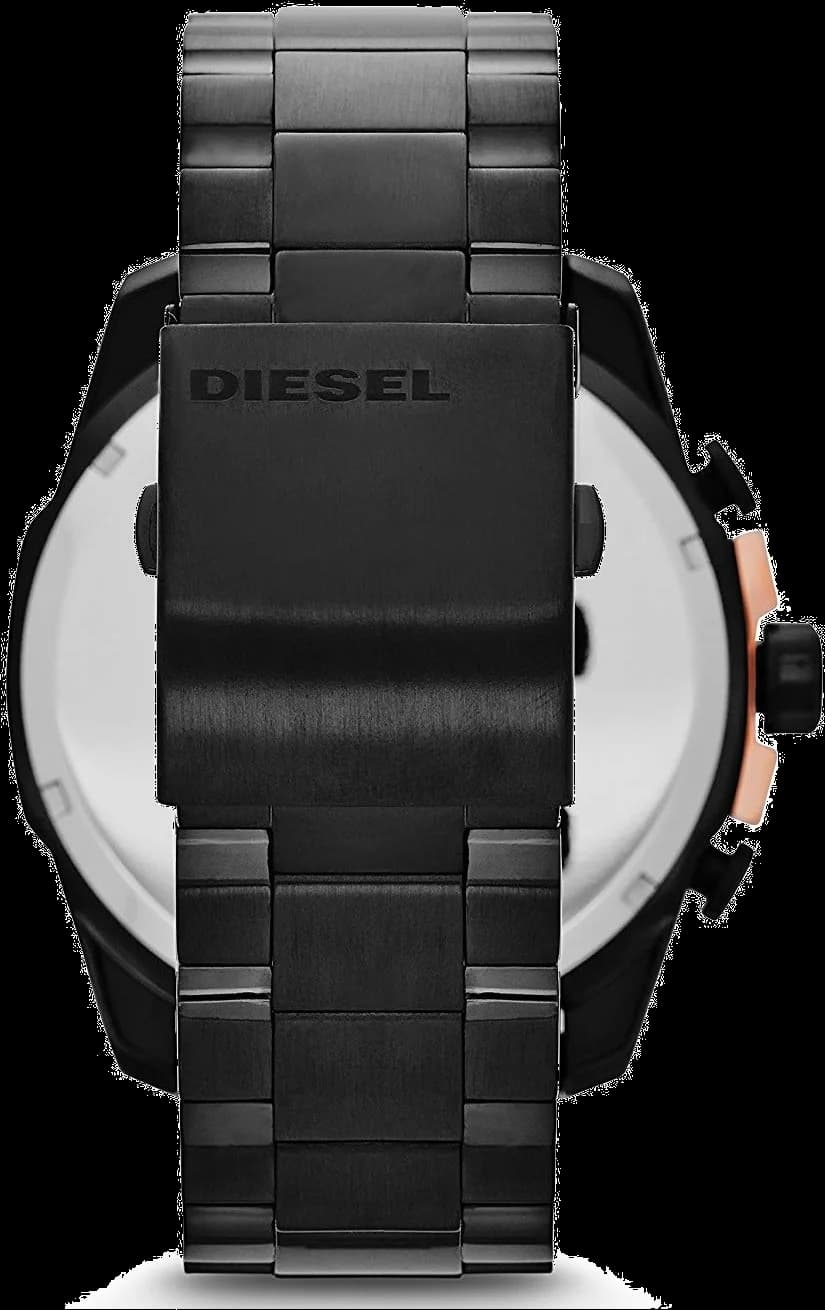 Montre Homme Diesel DZ4309 Noire et Plaques Or Rose vue 3