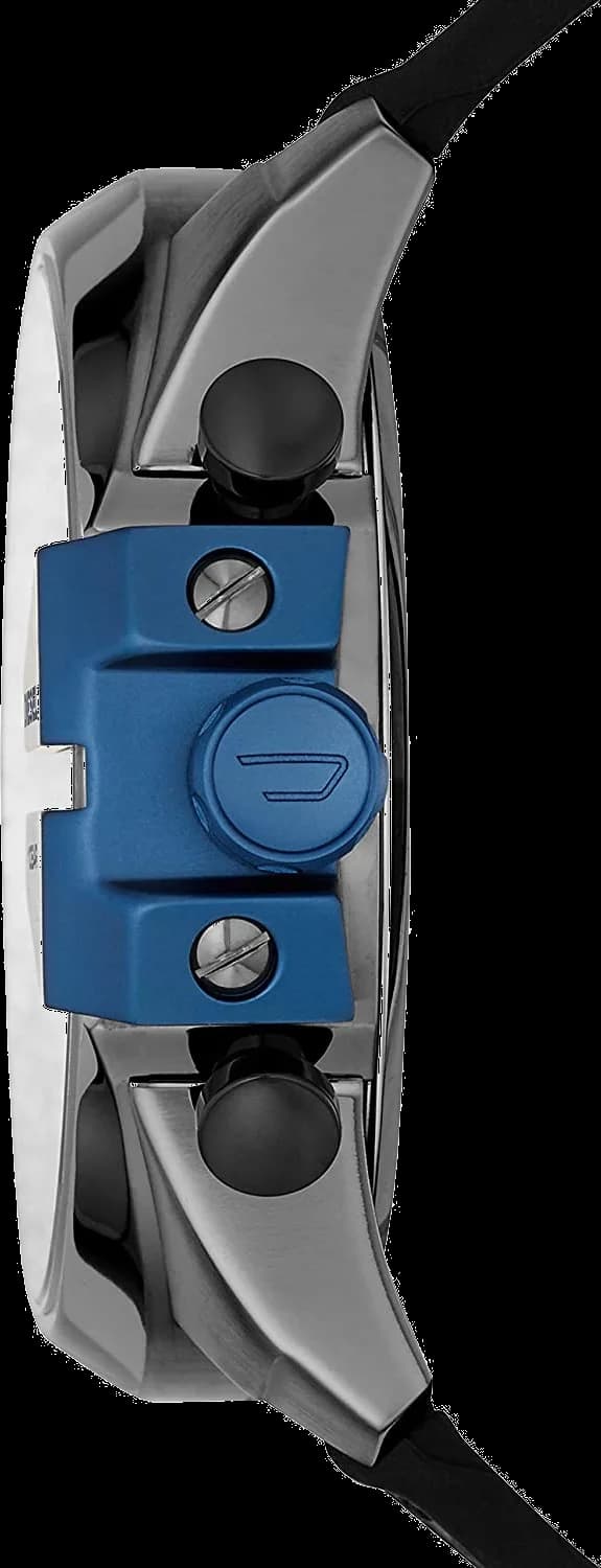 Montre Diesel DZ4500 Mega Chief Bracelet Nylon Gris vue 2