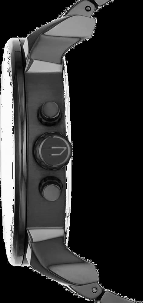 Montre Diesel DZ7312 Mr Daddy 2.0 acier noir rehauts or rose élégance contemporaine vue 2