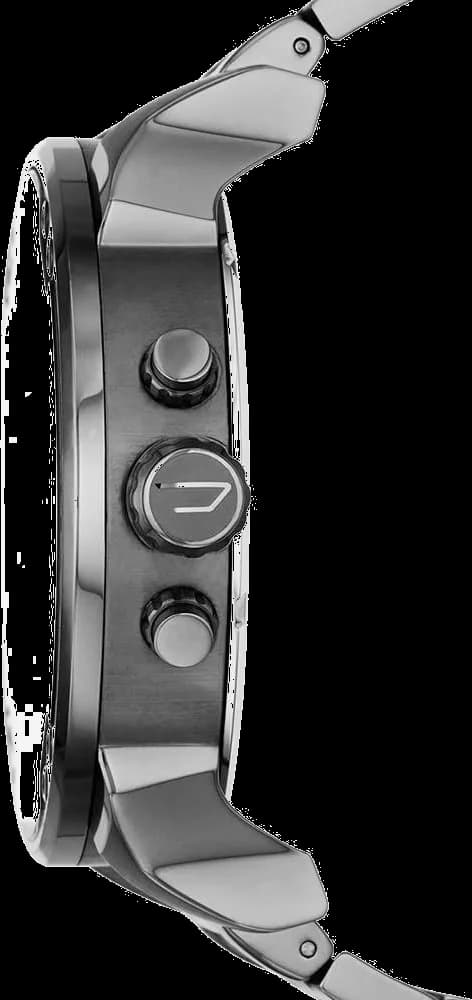 Montre Diesel Mr Daddy 2 DZ7315 anthracite chronographe acier élégant vue 2