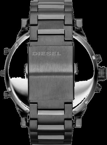 Montre Diesel Mr Daddy 2 DZ7315 anthracite chronographe acier élégant vue 3