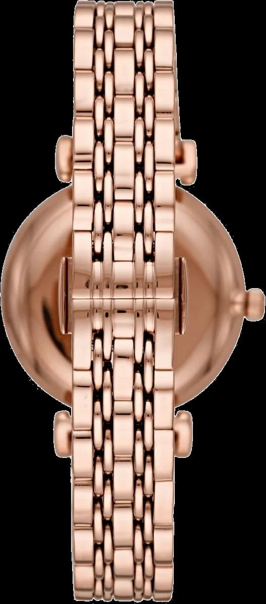 Montre Emporio Armani 111396 en Acier Doré Rose et Nacre vue 3