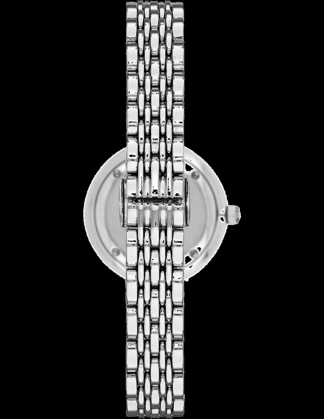 Montre Emporio Armani AR11204 Petit Cadran en Nacre et Bracelet T-Bar vue 3