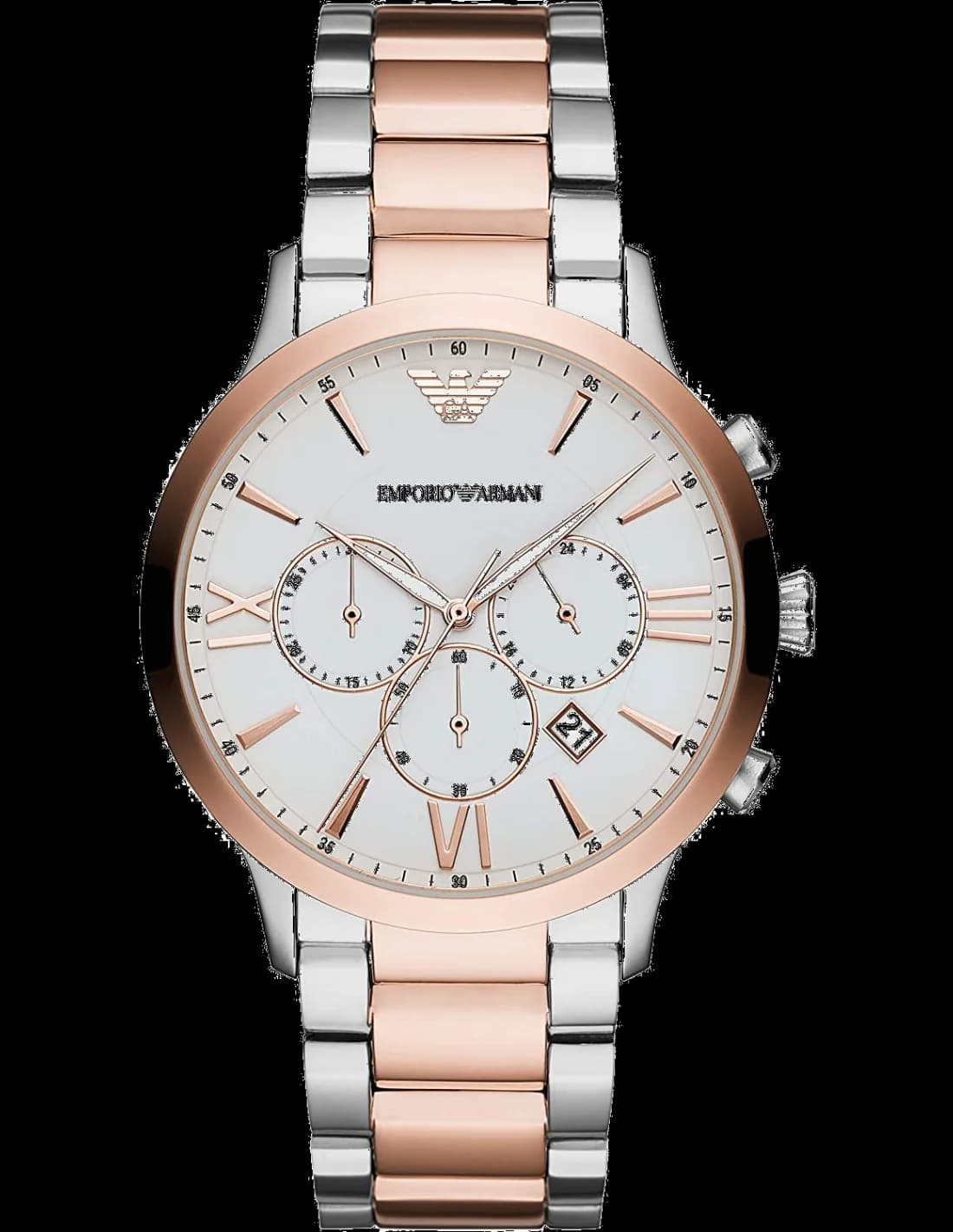 Montre Homme Emporio Armani AR11209 Giovanni Chronographe en Acier
