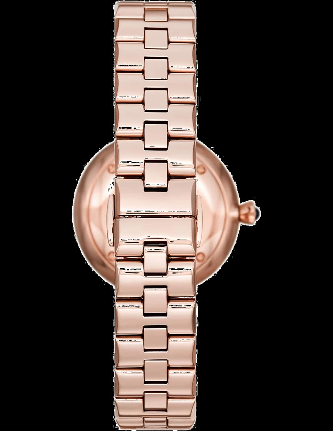 Montre Femme Emporio Armani Arianna AR11220 avec cadran en nacre et bracelet cuir vue 3