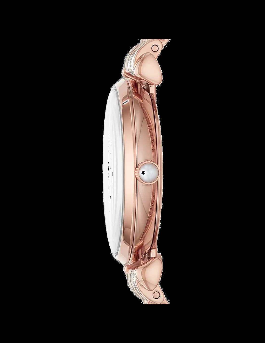 Montre Emporio Armani AR11267 en acier or rose vue 2