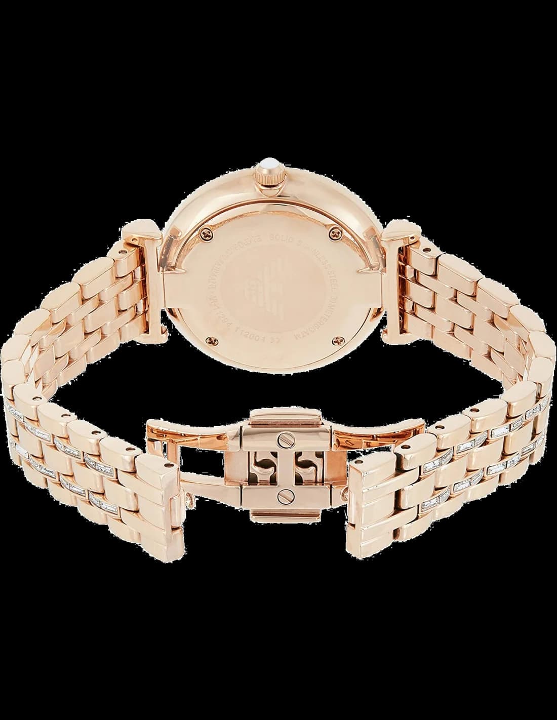 Montre Emporio Armani AR11294 en Acier Or Rose et Cadran Nacre vue 3