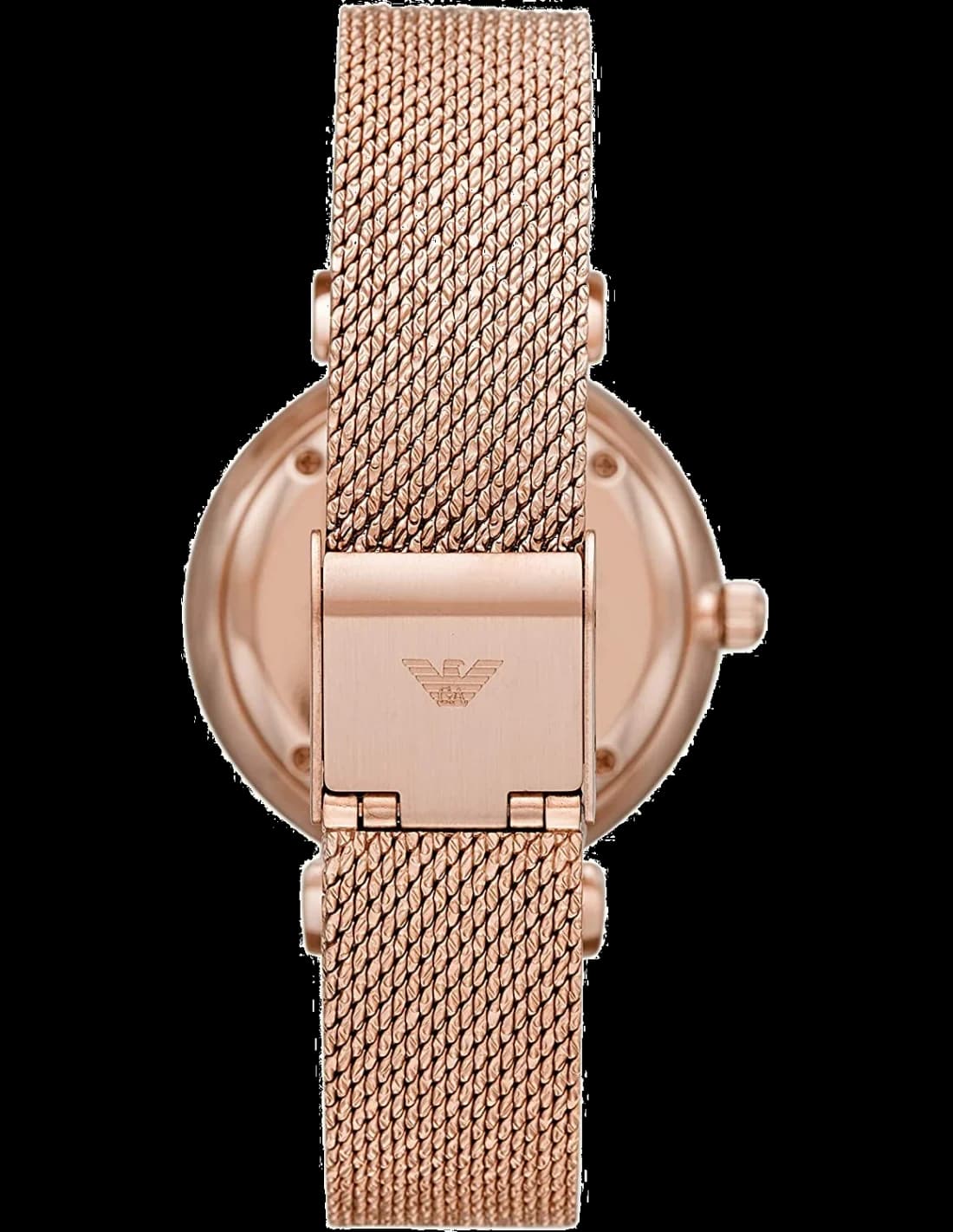 Montre Emporio Armani AR11320 Gianni T-Bar Bracelet Cuir Bleu vue 2