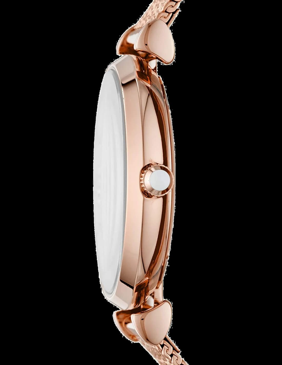 Montre Emporio Armani AR11320 Gianni T-Bar Bracelet Cuir Bleu vue 3