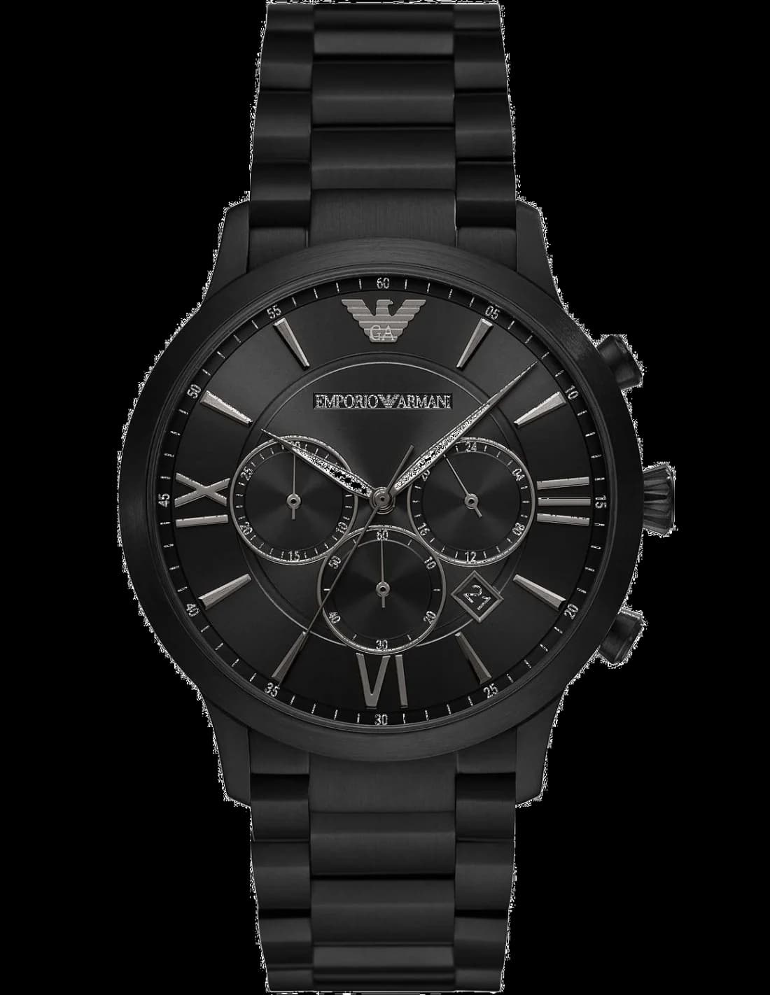 Montre Homme Emporio Armani Luigi AR11349 Chronomètre acier noir