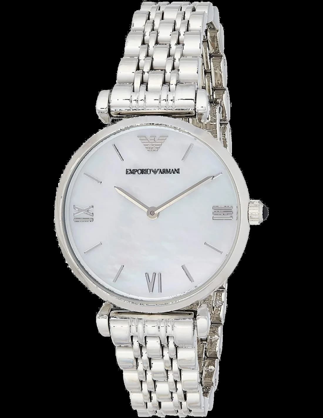 Montre Emporio Armani AR1682 en Acier avec Cadran Nacre