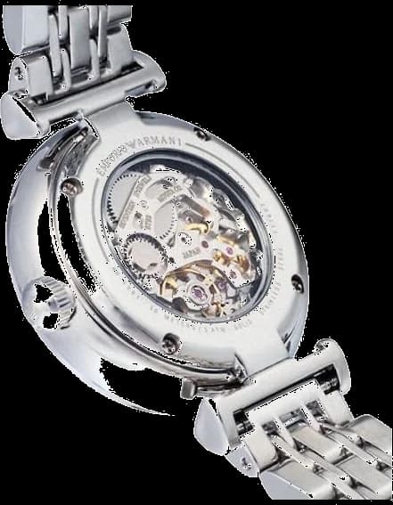 Montre Emporio Armani AR1991 Squelette Argentée vue 2