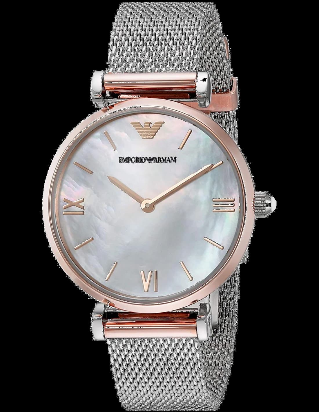 Montre Femme Emporio Armani AR2067 Argentée à Maillons