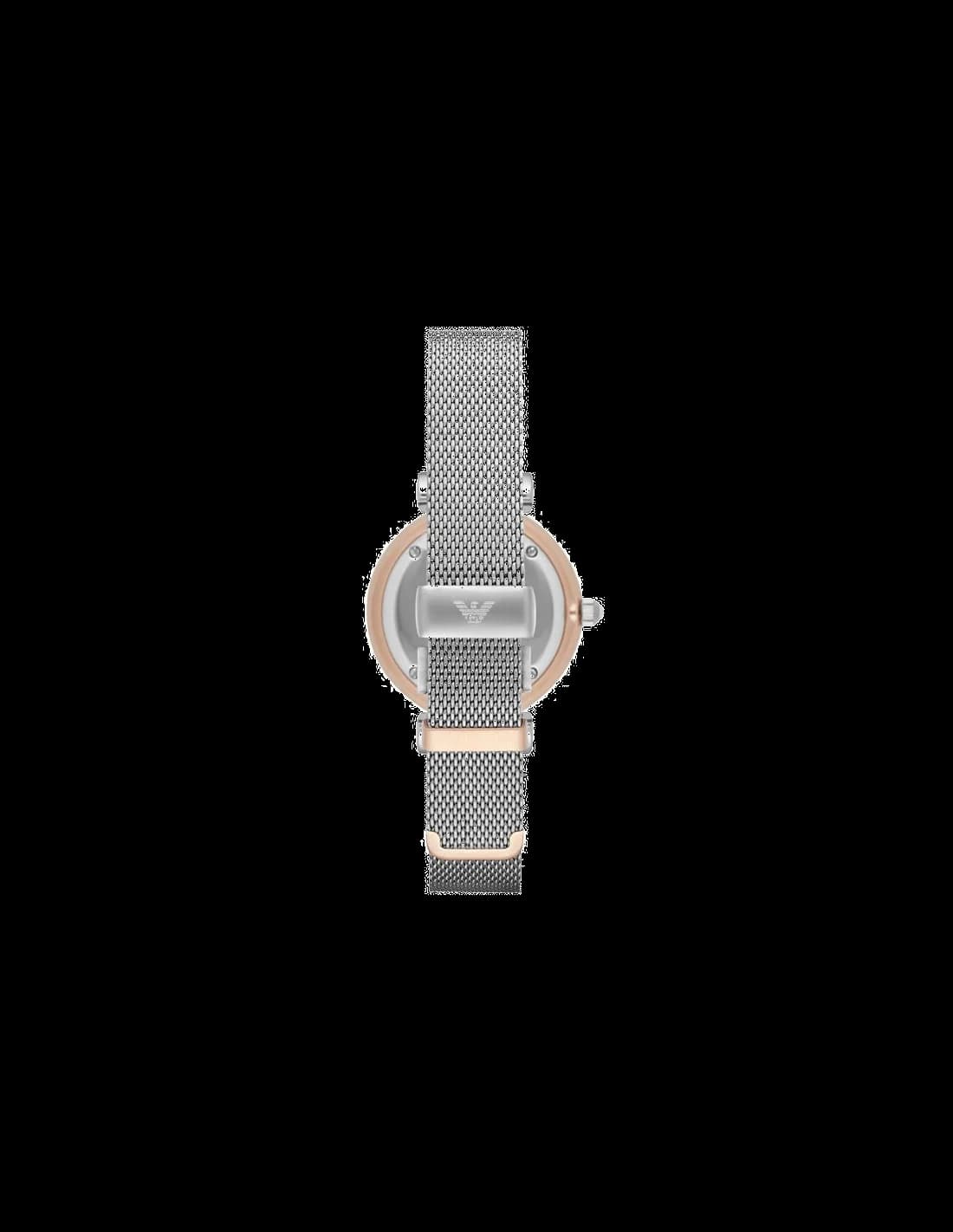 Montre Femme Emporio Armani AR2067 Argentée à Maillons vue 3