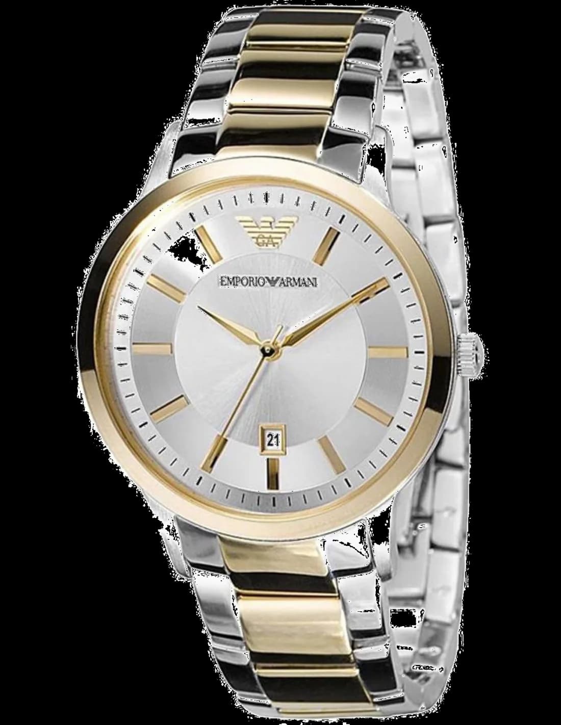 Montre Homme Emporio Armani Classic AR2449 Bracelet Acier Bi-Ton