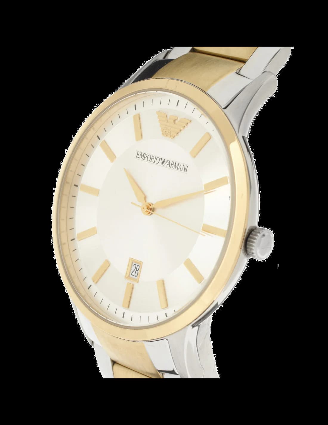 Montre Homme Emporio Armani Classic AR2449 Bracelet Acier Bi-Ton vue 2