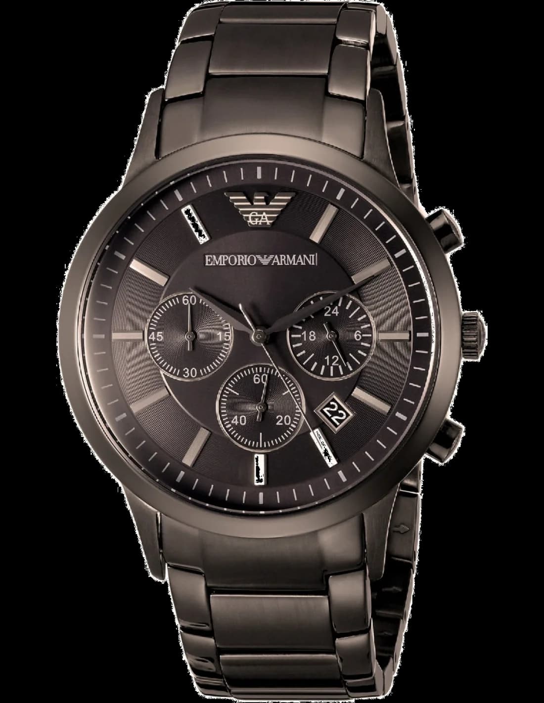Montre Homme Emporio Armani AR2454 Chronographe en Acier Gris