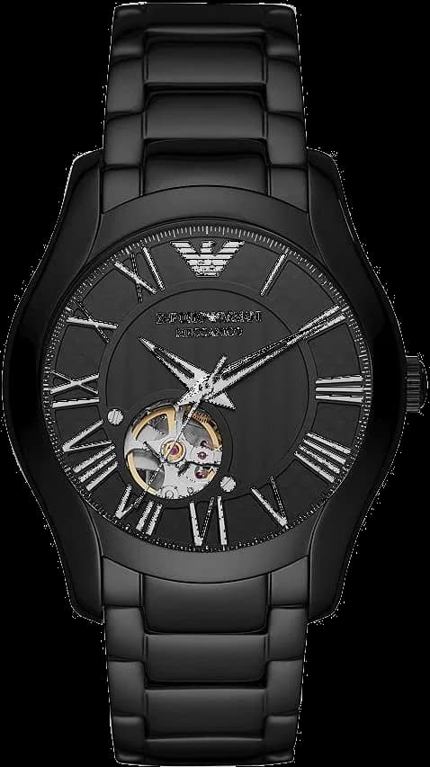 Montre automatique Emporio Armani Meccanico AR60014 mouvement apparent
