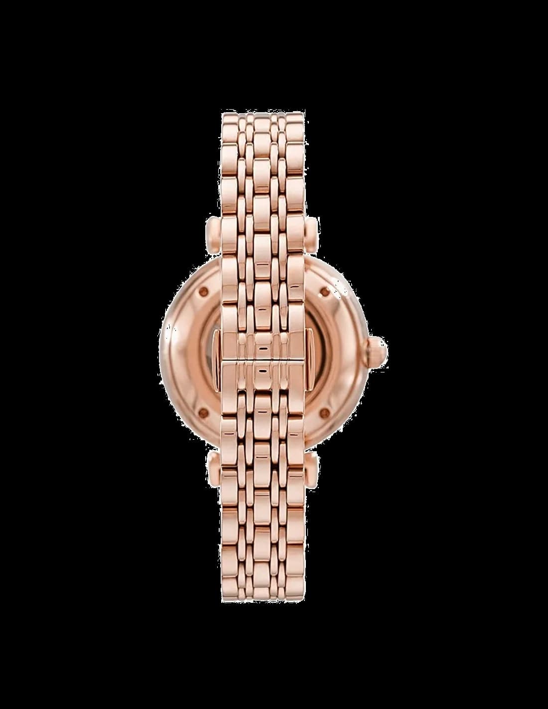 Montre Emporio Armani AR60023 Gianni T-Bar Automatique en Acier Squelette vue 2