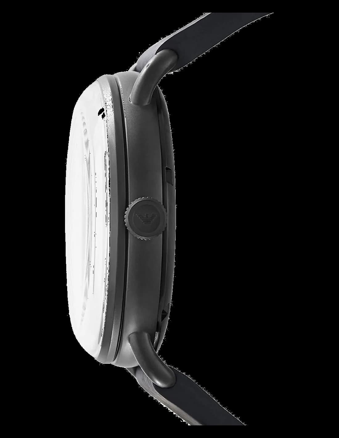 Montre Emporio Armani AR60028 Cadran Squelette Bracelet Cuir Noir vue 2