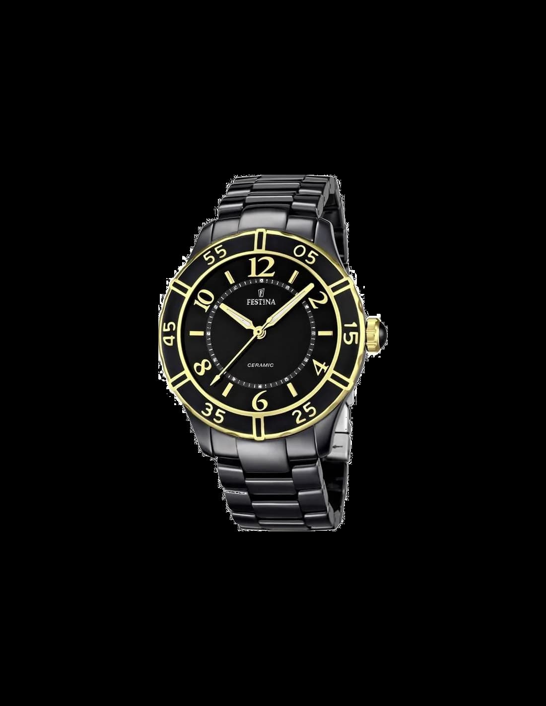 Montre Femme Festina F16633/2 en céramique noire
