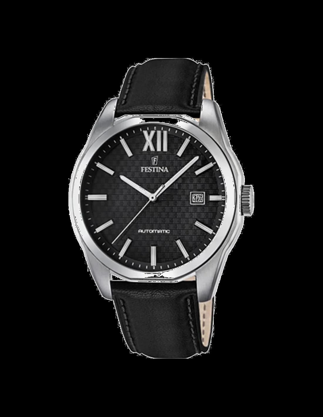 Montre Homme Festina F16885/4 Noir avec Cadran à Contraste Élevé