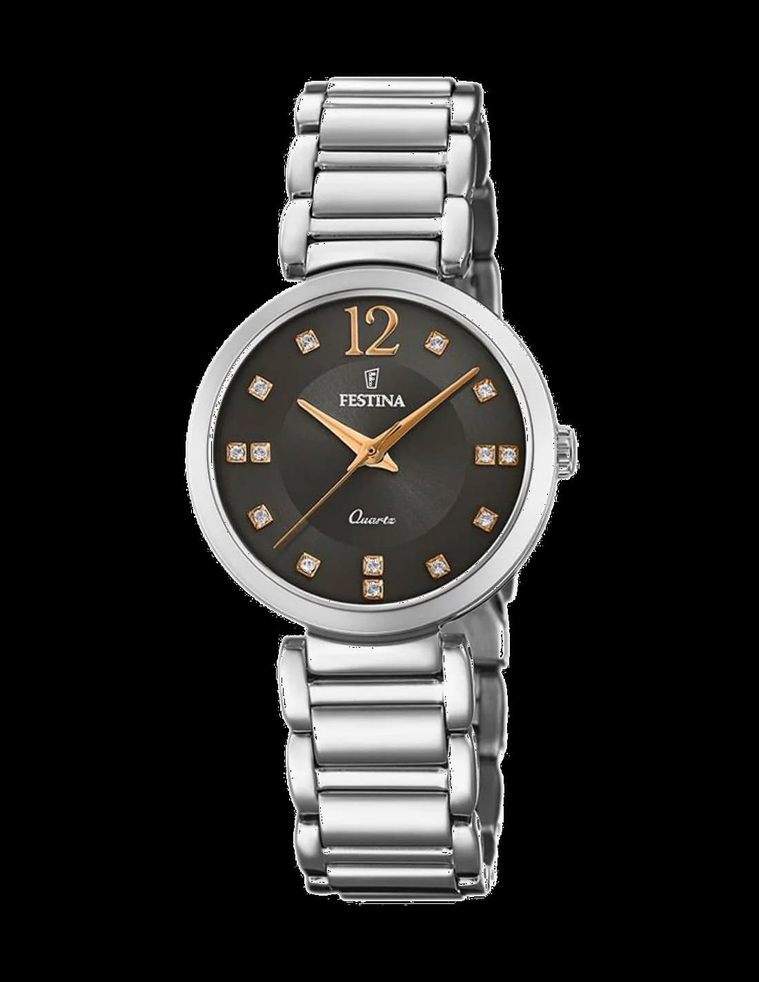 Montre Festina F20212/4 Mademoiselle Argentée en Acier Poli