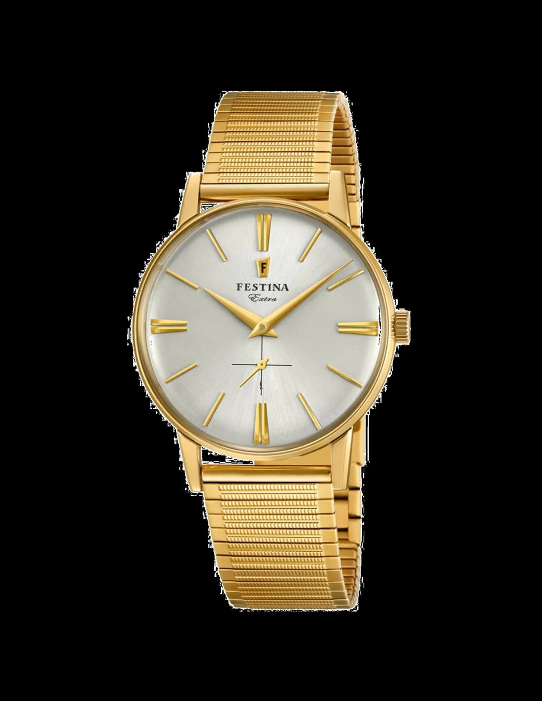 Montre Festina F20251/1 Acier Doré Maille Milanaise