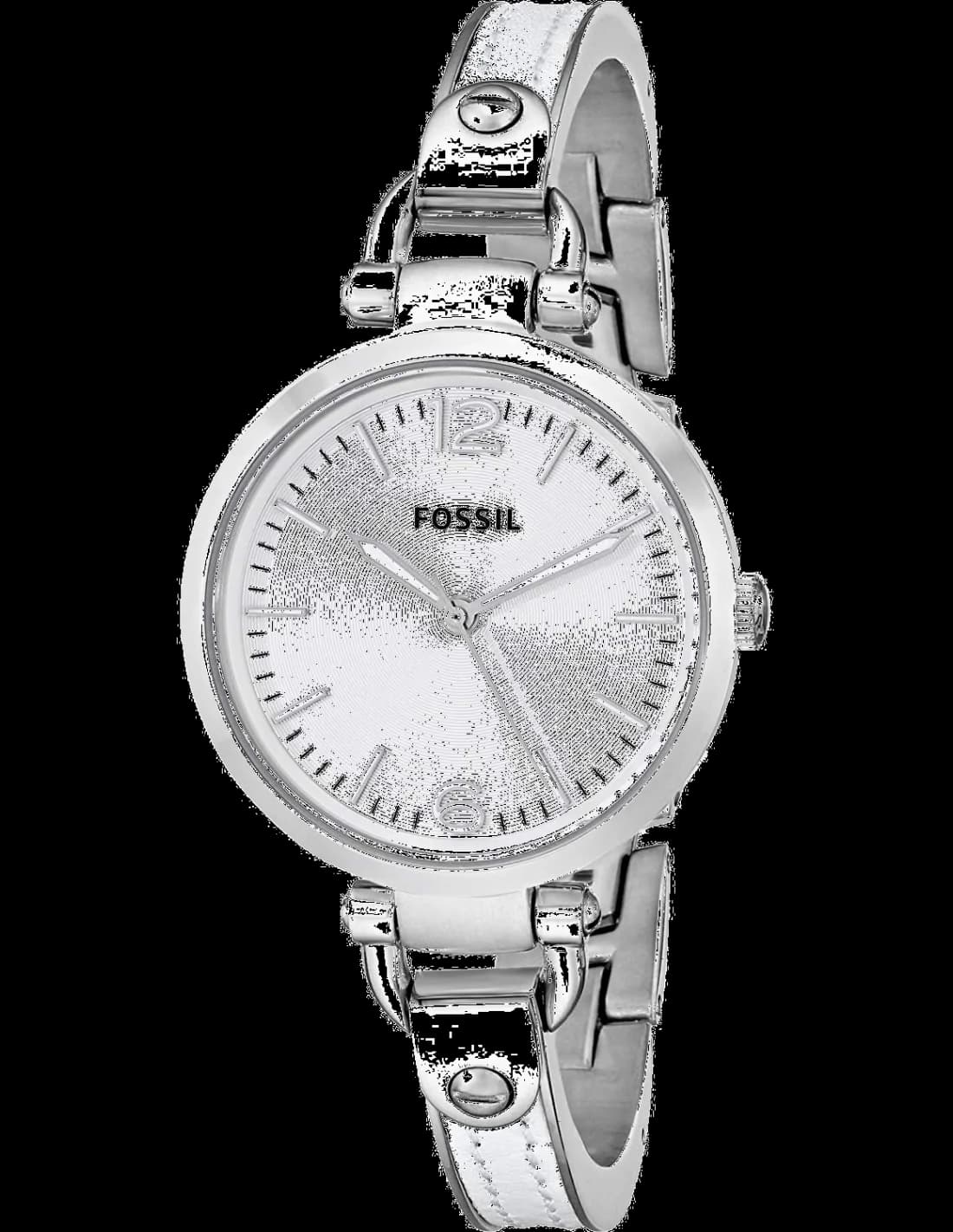 Montre Fossil ES3259 Cadran Blanc et Argent